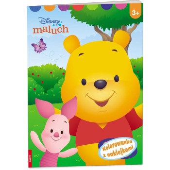 Disney maluch Kolorowanka z naklejkami